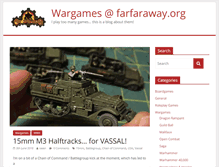 Tablet Screenshot of farfaraway.org